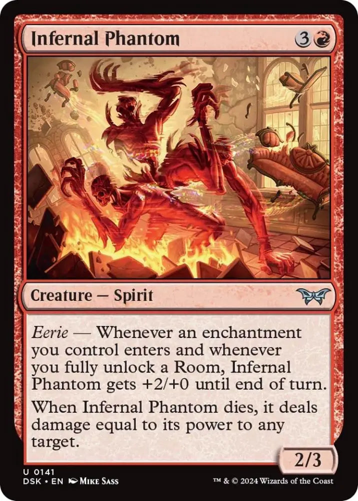 Infernal Phantom [Duskmourn: House of Horror] - MTG Single