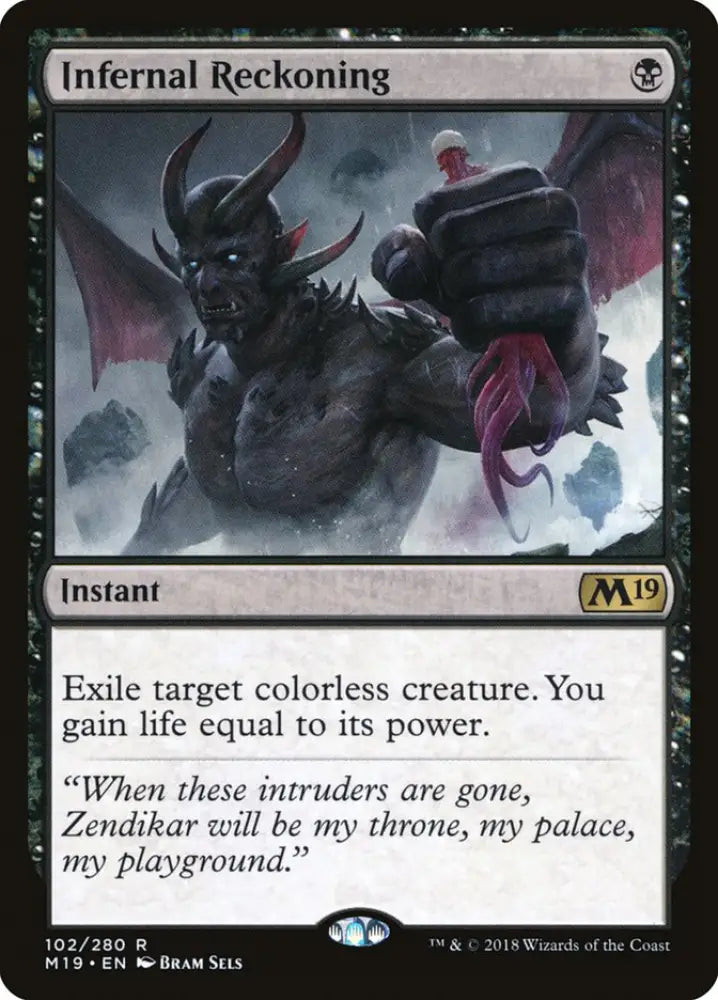 Infernal Reckoning [Core Set 2019] - MTG Single