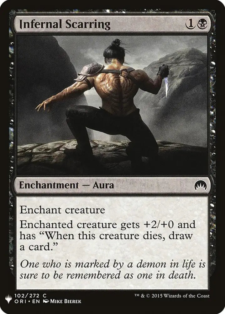 Infernal Scarring [Mystery Booster] - MTG Single