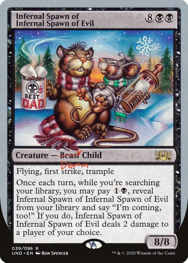 Infernal Spawn of Infernal Spawn of Evil [Unsanctioned] - MTG Single