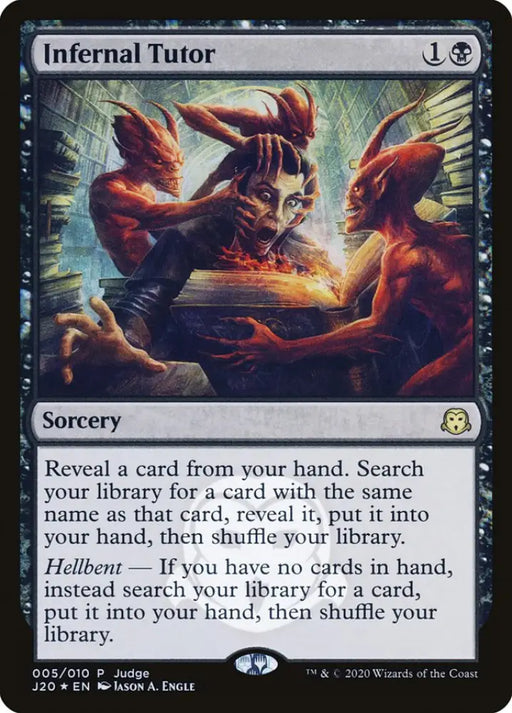 Infernal Tutor [Judge Gift Cards 2020] - MTG Single