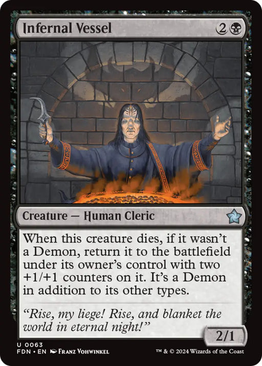 Infernal Vessel [Foundations] - MTG Single