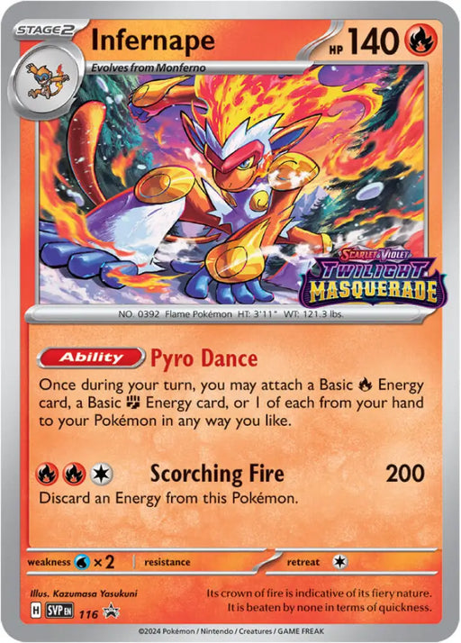 Infernape (116) [Scarlet & Violet: Black Star Promos] - Pokemon Single