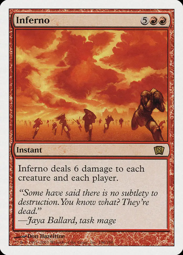 Inferno (196) [Eighth Edition] - MTG Single