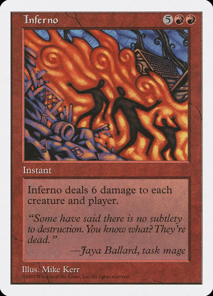 Inferno [Fifth Edition] - MTG Single