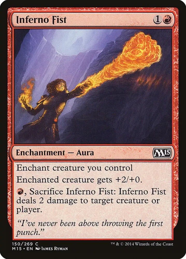 Inferno Fist [Magic 2015] - MTG Single