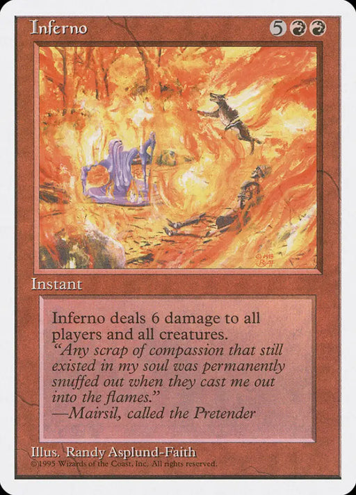 Inferno [Fourth Edition] - MTG Single