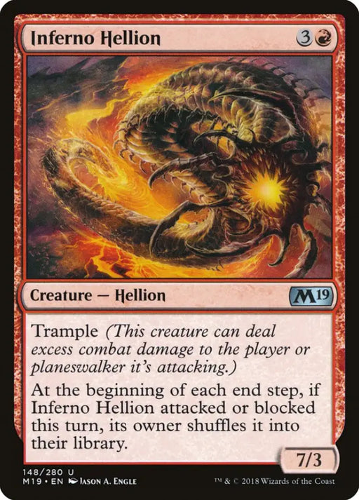 Inferno Hellion [Core Set 2019] - MTG Single