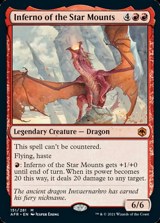 Inferno of the Star Mounts [Dungeons & Dragons: Adventures in the Forgotten Realms] - MTG Single