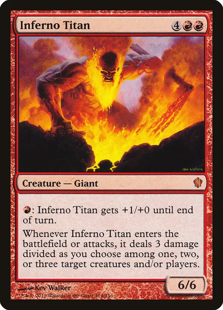 Inferno Titan [Commander 2013] - MTG Single