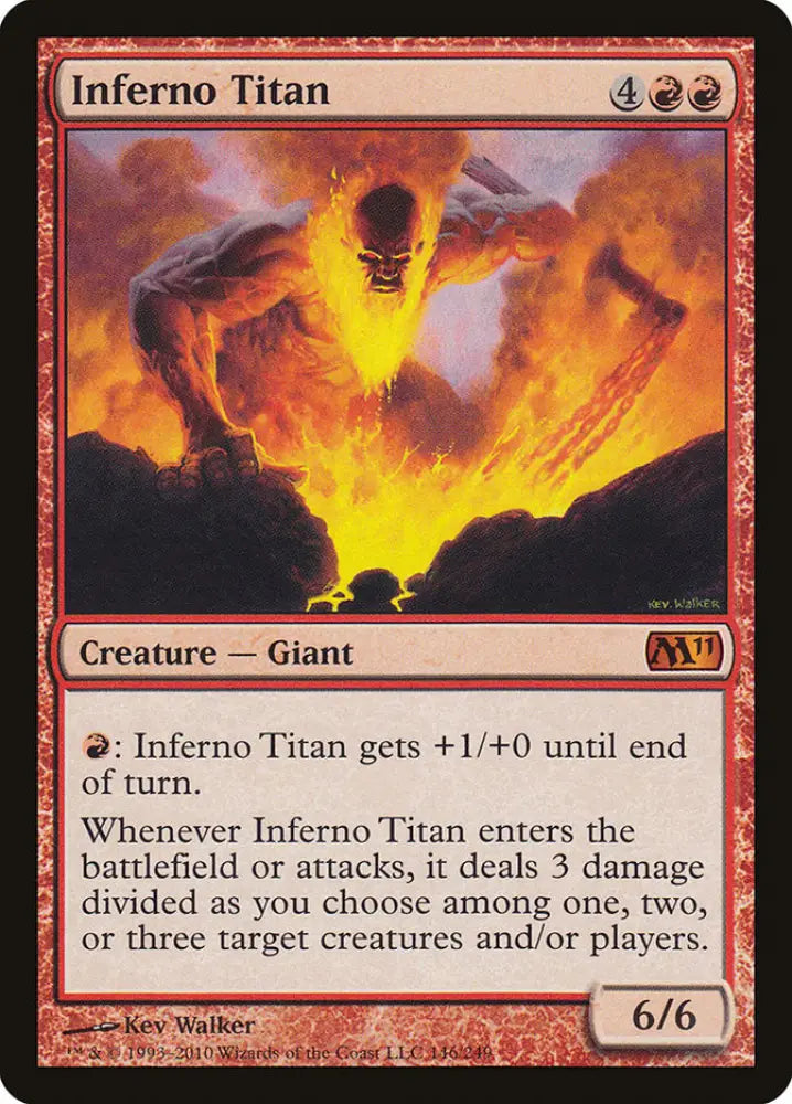 Inferno Titan [Magic 2011] - MTG Single