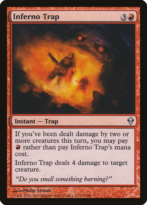 Inferno Trap [Zendikar] - MTG Single