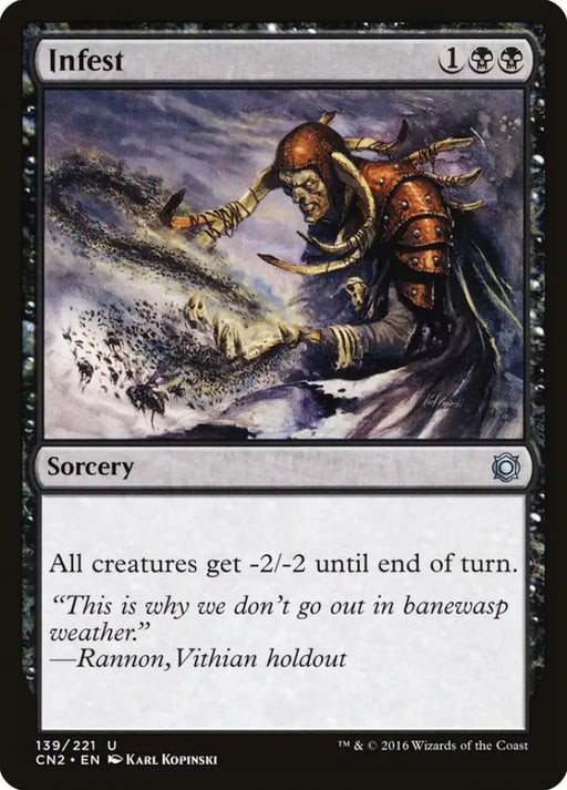 Infest [Conspiracy: Take the Crown] - MTG Single