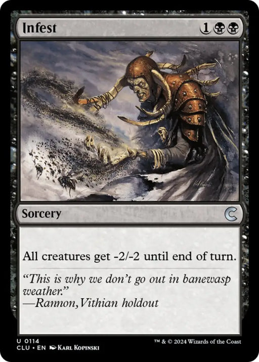 Infest [Ravnica: Clue Edition] - MTG Single