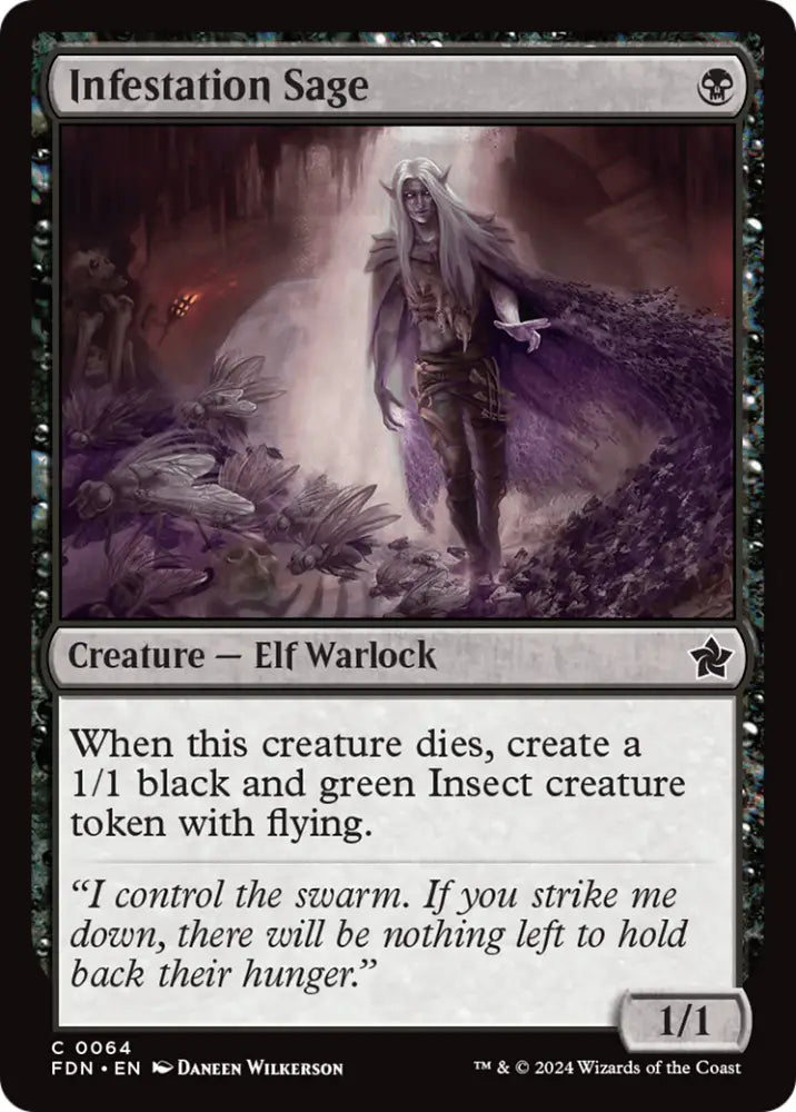 Infestation Sage [Foundations] - MTG Single