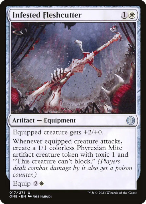 Infested Fleshcutter [Phyrexia: All Will Be One] - MTG Single