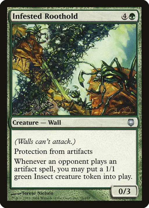 Infested Roothold [Darksteel] - MTG Single