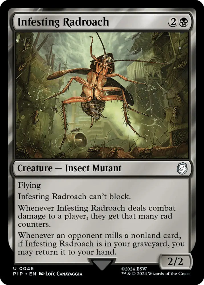 Infesting Radroach [Fallout] - MTG Single