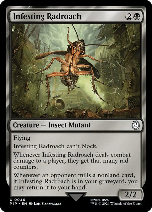 Infesting Radroach [Fallout] - MTG Single