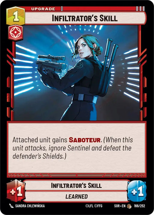 Infiltrator’s Skill (166/252) [Spark of Rebellion] - Star Wars: Unlimited Single