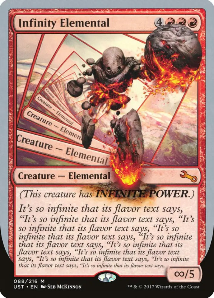 Infinity Elemental [Unstable] - MTG Single