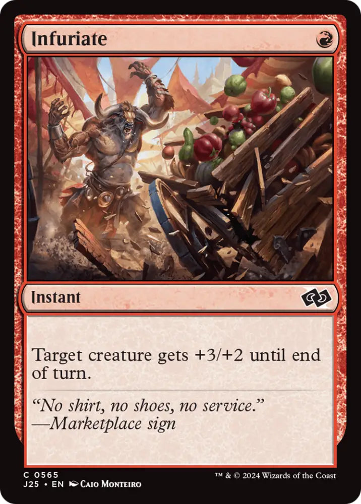Infuriate [Foundations Jumpstart] - MTG Single