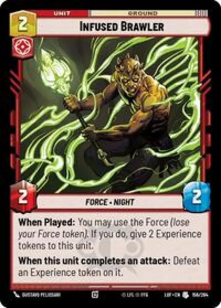 Infused Brawler (156/264) [Legends of the Force]