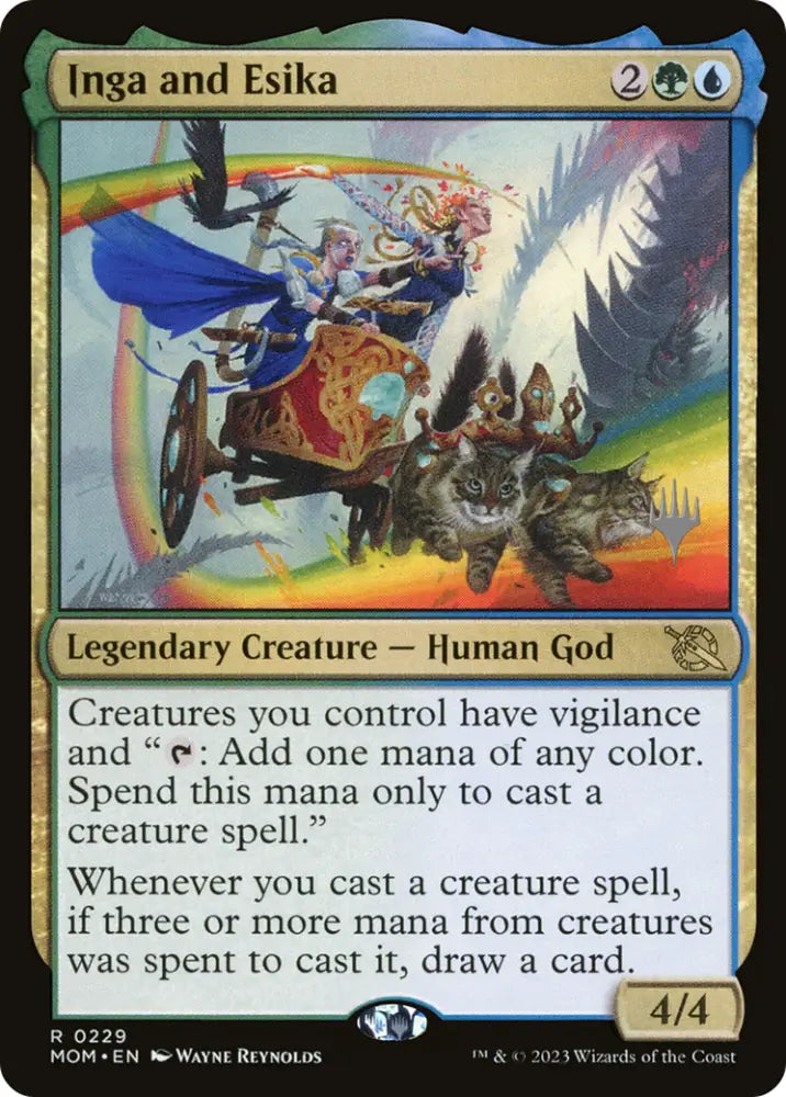 Inga and Esika (Promo Pack) [March of the Machine Promos] - MTG Single