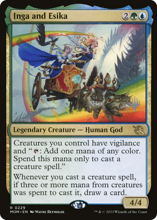 Inga and Esika (Promo Pack) [March of the Machine Promos] - MTG Single