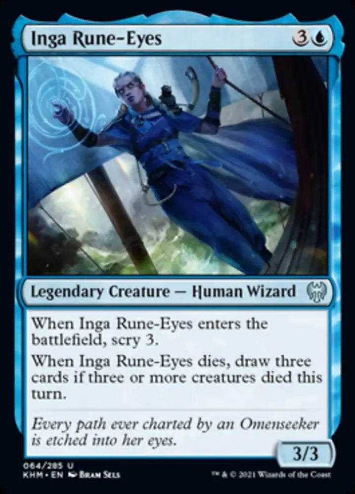 Inga Rune-Eyes [Kaldheim] - MTG Single