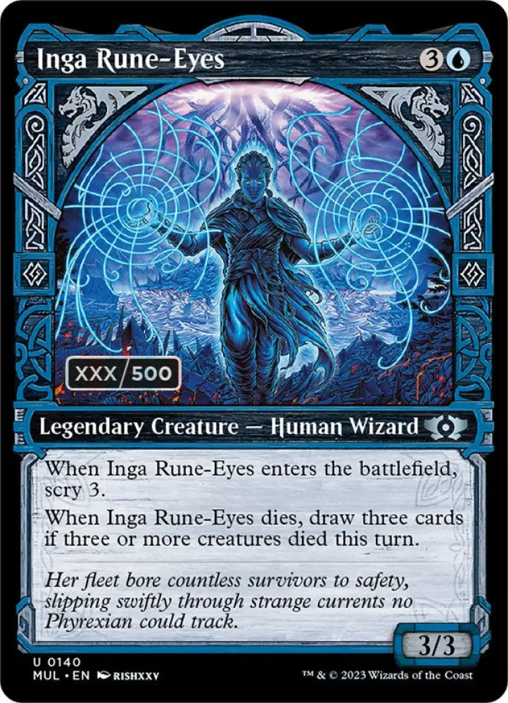 Inga Rune-Eyes (Serialized) [Multiverse Legends] - MTG Single