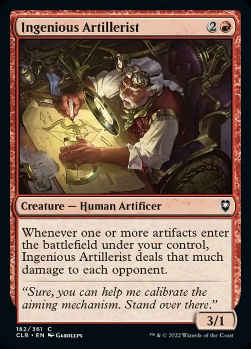 Ingenious Artillerist [Commander Legends: Battle for Baldur’s Gate] - MTG Single