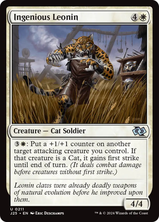 Ingenious Leonin [Foundations Jumpstart] - MTG Single