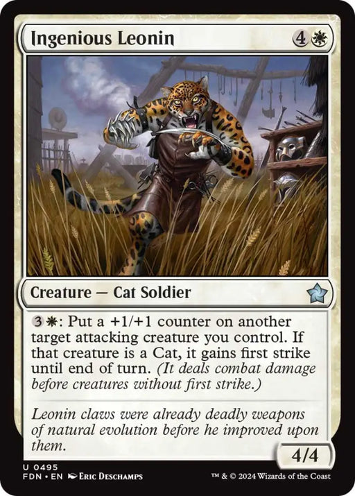 Ingenious Leonin [Foundations] - MTG Single