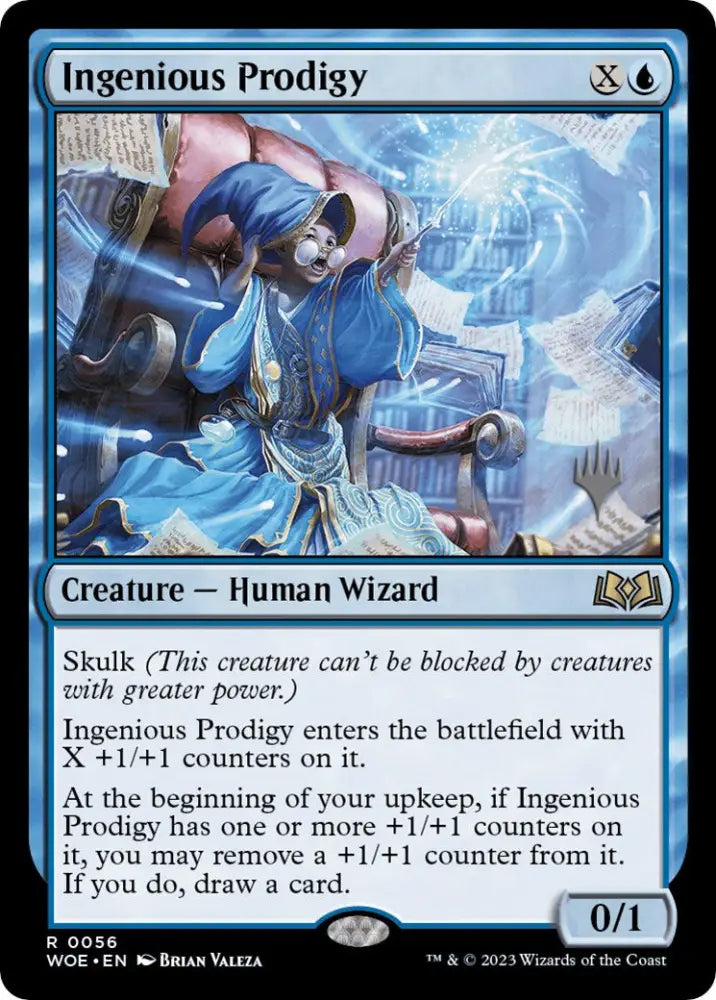 Ingenious Prodigy (Promo Pack) [Wilds of Eldraine Promos] - MTG Single