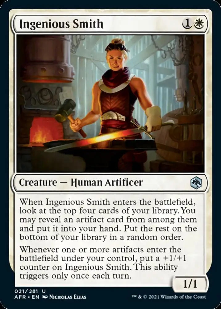 Ingenious Smith [Dungeons & Dragons: Adventures in the Forgotten Realms] - MTG Single