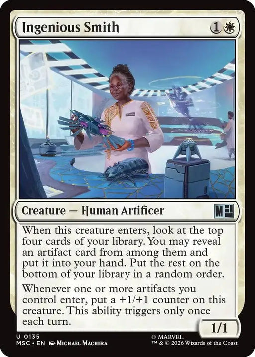 Ingenious Smith (Surge Foil) (135) [Marvel Super Heroes Commander]
