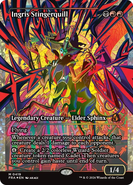 Ingris Stingerquill (Showcase) (Fracture Foil) (0419) [Reality Fracture]