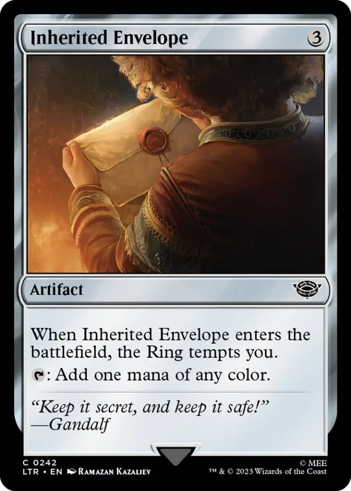 Inherited Envelope [The Lord of the Rings: Tales of Middle-Earth] - MTG Single