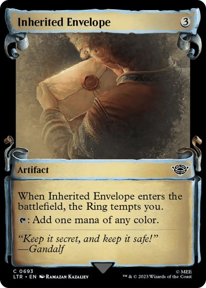 Inherited Envelope [The Lord of the Rings: Tales of Middle-Earth Showcase Scrolls] - MTG Single