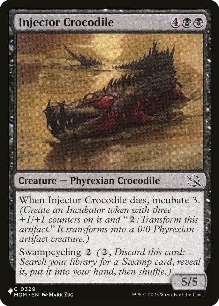 Injector Crocodile [The List] - MTG Single
