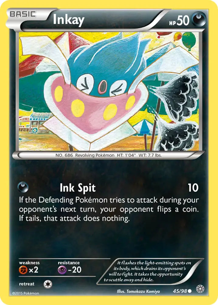 Inkay (45/98) [XY: Ancient Origins] - Pokemon Single