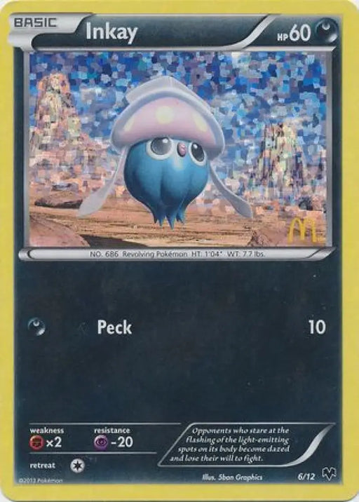 Inkay (6/12) [McDonald’s Promos: 2014 Collection] - Pokemon Single