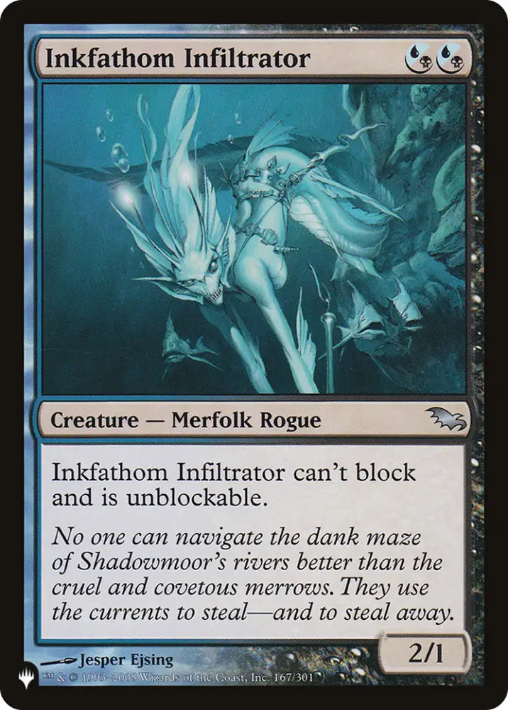 Inkfathom Infiltrator [The List] - MTG Single