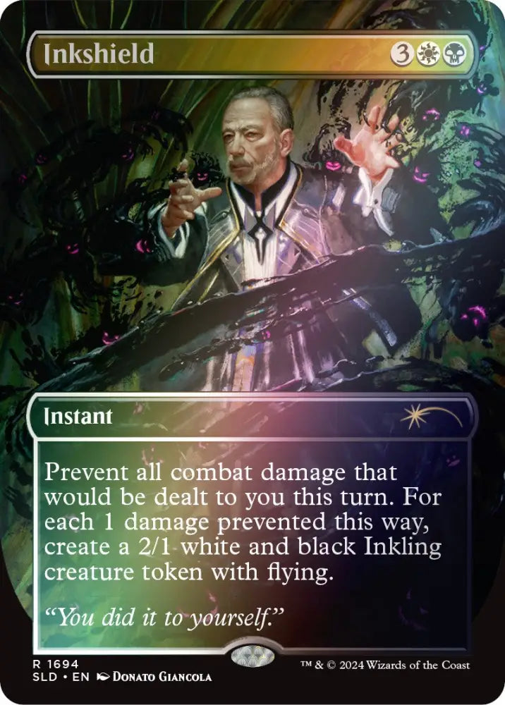 Inkshield (Rainbow Foil) [Secret Lair Drop Series] - MTG Single