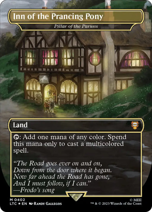 Inn of the Prancing Pony - Pillar of the Paruns (Surge Foil Realms and Relics) [The Lord of the Rings: Tales of