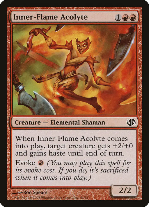 Inner-Flame Acolyte [Duel Decks: Jace vs. Chandra] - MTG Single