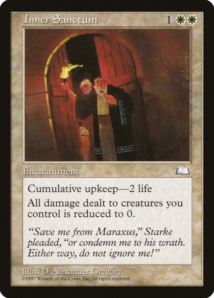 Inner Sanctum [Weatherlight] - MTG Single