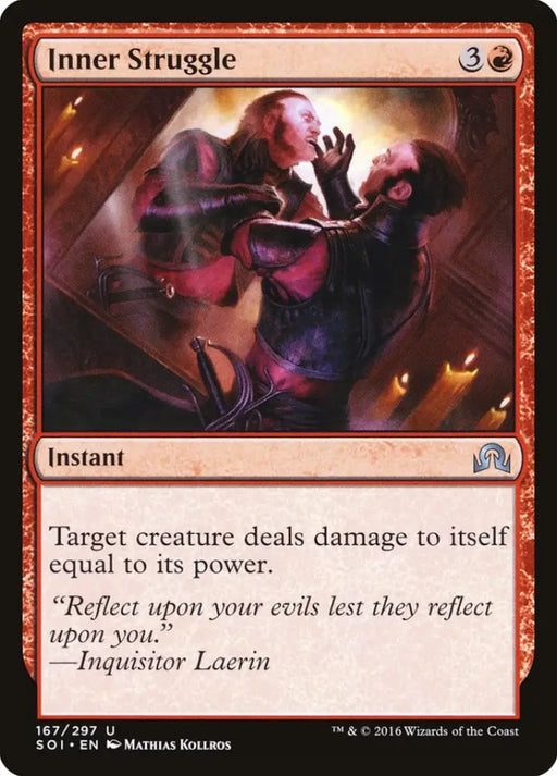 Inner Struggle [Shadows over Innistrad] - MTG Single