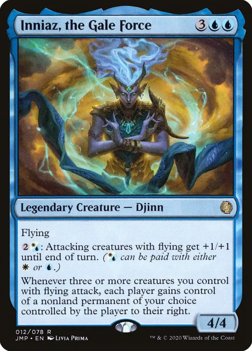 Inniaz the Gale Force [Jumpstart] - MTG Single